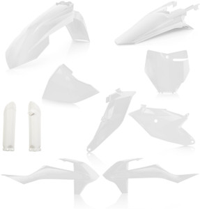 Acerbis - Full Plastic Kit White - 2686020002 Acerbis - Full Plastic Kit White - 2686020002