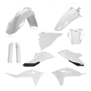Acerbis - Full Plastic Kit Gas/ktm White/black - 2872791035 Acerbis - Full Plastic Kit Gas/ktm White/black - 2872791035