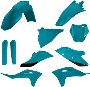 Acerbis - Full Plastic Kit Gas Teal Metallic - 2872797441 Acerbis - Full Plastic Kit Gas Teal Metallic - 2872797441