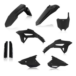 Acerbis - Plastic Kit- Full Hon Black - 2858920001 Acerbis - Plastic Kit- Full Hon Black - 2858920001
