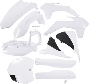 Acerbis - Full Plastic Kit White - 2403090002