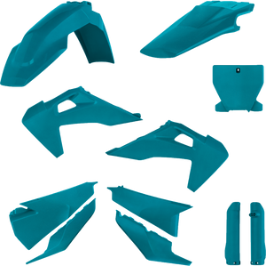 Acerbis - Full Plastic Kit Hus Teal Metallic - 2726557441 Acerbis - Full Plastic Kit Hus Teal Metallic - 2726557441