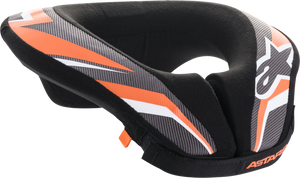 Alpinestars - Sequence Youth Neck Roll Black/anthracite/orange Sm/md - 6741018-148-S/M