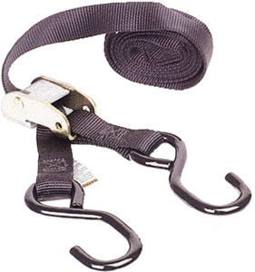 Ancra - Classic Tie-downs Black 66"x1" Pair - 40888-26 Ancra - Classic Tie-downs Black 66"x1" Pair - 40888-26