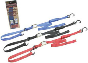 Ancra - Integra Tie-downs Black Pair - 49380-11 Ancra - Integra Tie-downs Black Pair - 49380-11