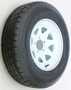 Awc - Trailer Tire And Wheel Assembly White - TA2046012-71R205C-A Awc - Trailer Tire And Wheel Assembly White - TA2046012-71R205C-A