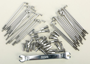 Bbr - Front/rear Hd Spoke Set - 391-HXR-5002 Bbr - Front/rear Hd Spoke Set - 391-HXR-5002