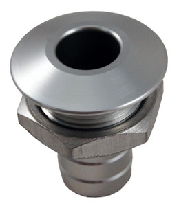 Blowsion - Billet Thru-hull Water Fitting Bilge Pump Outlet Natural - 04-03-028 Blowsion - Billet Thru-hull Water Fitting Bilge Pump Outlet Natural - 04-03-028