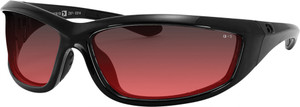 Bobster - Charger Sunglasses Black W/rose Lens - ECHA001R Bobster - Charger Sunglasses Black W/rose Lens - ECHA001R
