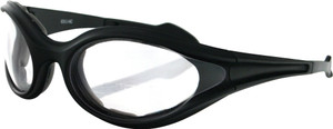 Bobster - Foamerz Sunglasses Black W/clear Lens - ES114C Bobster - Foamerz Sunglasses Black W/clear Lens - ES114C
