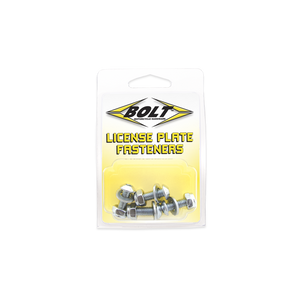 Bolt - License Plate Bolts/nuts Zinc Plated Steel 4/pk - 2007-LPF Bolt - License Plate Bolts/nuts Zinc Plated Steel 4/pk - 2007-LPF