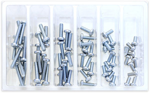Bolt - M5 Pan Head Phillips Assortment 120 Piece Kit - SV-M5PAN