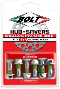 Bolt - Hub-savers Double Lock Sprocket Fastenrs Beta - HS.BETA