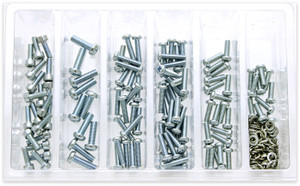 Bolt - Carburetor Float Bowl Screws Assortment 210 Piece Kit - SV-CARBSCRW