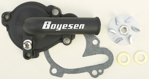 Boyesen - Waterpump Cover & Impeller Kit Black - WPK-37B
