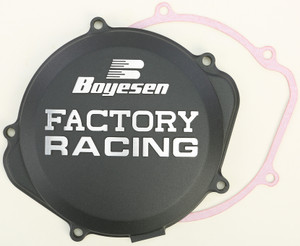 Boyesen - Factory Racing Clutch Cover Black - CC-07B Boyesen - Factory Racing Clutch Cover Black - CC-07B