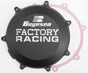 Boyesen - Factory Racing Clutch Cover Kaw Black - CC-18CB