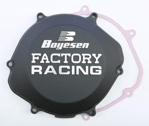 Boyesen - Factory Racing Clutch Cover Black - CC-02AB Boyesen - Factory Racing Clutch Cover Black - CC-02AB