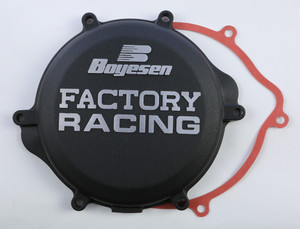 Boyesen - Factory Racing Clutch Cover Black - CC-21AB Boyesen - Factory Racing Clutch Cover Black - CC-21AB