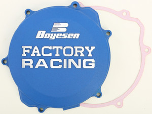 Boyesen - Factory Racing Clutch Cover Blue - CC-32AL Boyesen - Factory Racing Clutch Cover Blue - CC-32AL