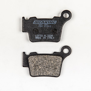 Braking - Brake Pad Set Semi-metallic - 891SM1