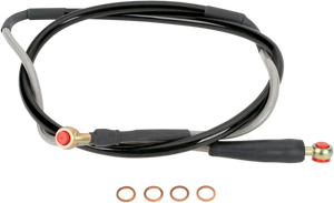 Moose Racing - Brake Line - Front - Stainless Steel - KX - Stainless Steel Braided Brake Line - K02-1030