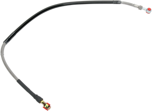 Moose Racing - Brake Line - Rear - Stainless Steel - DR-Z 400 E - Stainless Steel Braided Brake Line - HS01-2-027/P