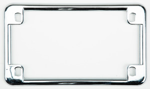 Chris Products - License Plate Frame Chrome - 600 Chris Products - License Plate Frame Chrome - 600