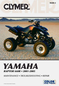 Clymer - Repair Manual Yam Raptor - CM2802 Clymer - Repair Manual Yam Raptor - CM2802