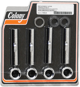 Colony Machine - Upper Pushrod Cover Kit Outer Evo Shov/40-47 Knuck - 7508-20 Colony Machine - Upper Pushrod Cover Kit Outer Evo Shov/40-47 Knuck - 7508-20