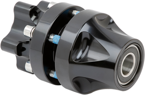 Arlen Ness - Hub - Single Disc - Front - Black - '08-'17 FLST - Cartridge Hub - 71-612 Arlen Ness - Hub - Single Disc - Front - Black - '08-'17 FLST - Cartridge Hub - 71-612