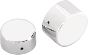 Drag Specialties - Axle Caps - Chrome - Rear - Axle Caps - W16-0332