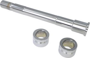Drag Specialties - Axle Kit - Front - Chrome - Chrome Axle Kit - W16-0354