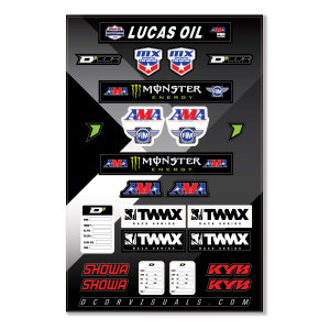 D-cor - Decal 12 Mil Series Logos - 40-90-116