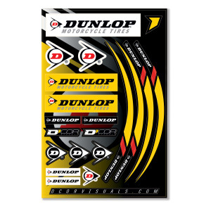 D-cor - Decal Sheet 12 Mil Dunlop Decal Sheet 12 Mil Dunlop - 40-90-117 D-cor - Decal Sheet 12 Mil Dunlop Decal Sheet 12 Mil Dunlop - 40-90-117