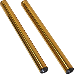 Arlen Ness - Fork Tube - 49 mm - Gold - Fork Tubes - 121-000
