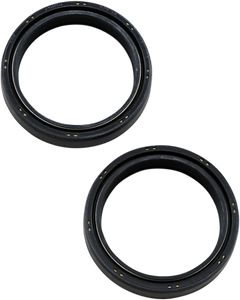 Parts Unlimited - Fork Seals - 46 mm ID x 58.1 mm OD x 10.5 mm T - Front Fork Seals - PUP40FORK455116