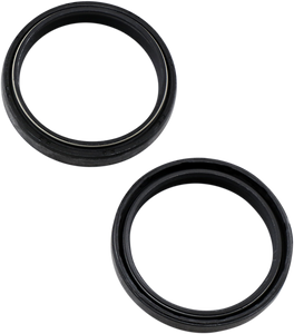 Parts Unlimited - Fork Seals - 48 mm ID x 58.1 mm OD x 8.5/10.5 mm T - Front Fork Seals - PUP40FORK455139