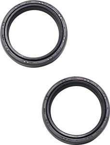 Parts Unlimited - Fork Seals - 43 mm ID x 55 mm OD x 9.5/10.5 mm T - Front Fork Seals - PUP40FORK455159