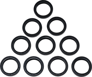 Drag Specialties - Fork Oil Seals - 41 mm - Showa Forks - 10-Pack - Fork Seals/Dust Seals 10-Pack - 55-119-10