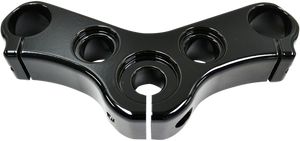 La Choppers - Top Triple Clamp - Gloss Black Powdercoat Finish - '10-'15 XL1200X - Top Triple Clamp - LA-7433-05B La Choppers - Top Triple Clamp - Gloss Black Powdercoat Finish - '10-'15 XL1200X - Top Triple Clamp - LA-7433-05B