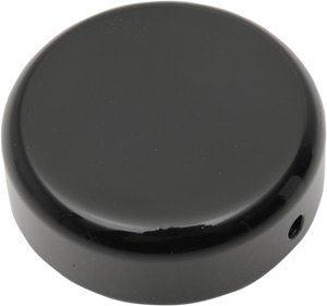 Drag Specialties - Steering Stem Bolt Cover - Black - '99-'17 FXD | '87-'09 XL - Steering Stem Bolt Cover - C23-0227GB