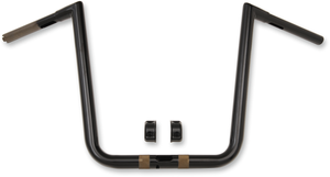 La Choppers - Handlebar - Hefty Twin Peaks - 19" - Black - 1-1/4" Hefty Twin Peaks Handlebar - LA-7312-69B