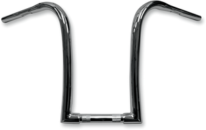 La Choppers - Handlebar - Ape Hanger - 1-1/4" Diameter - 14" Rise - Chrome - Nice Curves Ape Hanger Handlebar - LA-7341-14