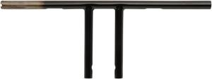Drag Specialties - Handlebar - T-Bar - Dimpled - 8" - Black - 1" T-Bar - 0601-4219