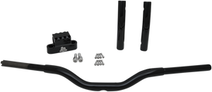 La Choppers - Handlebar - Kage Fighter - Pullback - 11" - Black - Kage Fighter-T Pullback Handlebar - LA-7336-08B