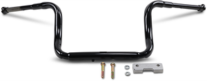 La Choppers - Handlebar - Grande Traditional Ape Hanger - 12" - Black - 1-1/2" Grande Touring Ape Hanger Handlebar - LA-7322-12B