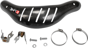 E-line Accessories - Carbon Fiber Heat Shields Hus/ktm - MHS350SXF E-line Accessories - Carbon Fiber Heat Shields Hus/ktm - MHS350SXF