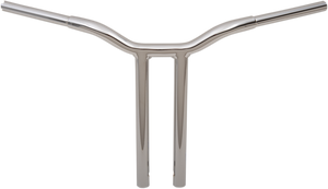 La Choppers - Handlebar - Kage Fighter - One Piece - 16" - Chrome - Kage Fighter Welded Straight-Riser Handlebar - LA-7337-16