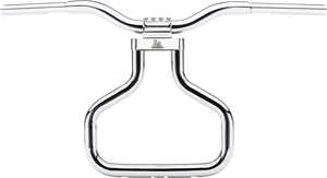 La Choppers - Handlebar - Kage Fighter - 14" - Chrome - Double Walled Road Glide Kage Fighter T-Bar - LA-7339-14